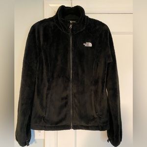 Fuzzy North Face Jacket